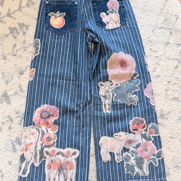 Free People We The Free Farm To Peach jeans - Picture 7 of 7